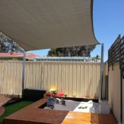 Backyard Playground Shade Sail