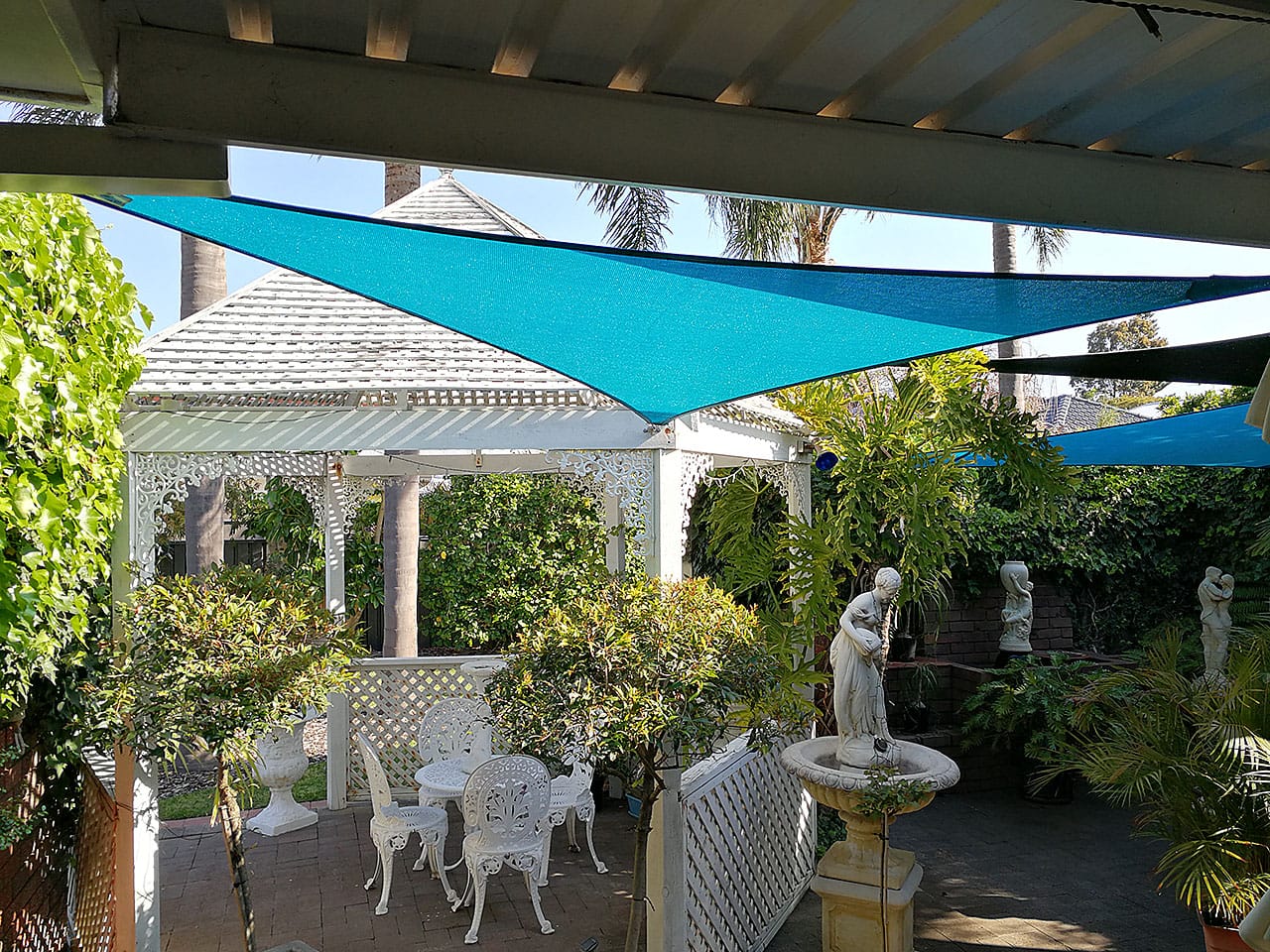 Residential Shade Sail - Garden Gazebo Shade Sail