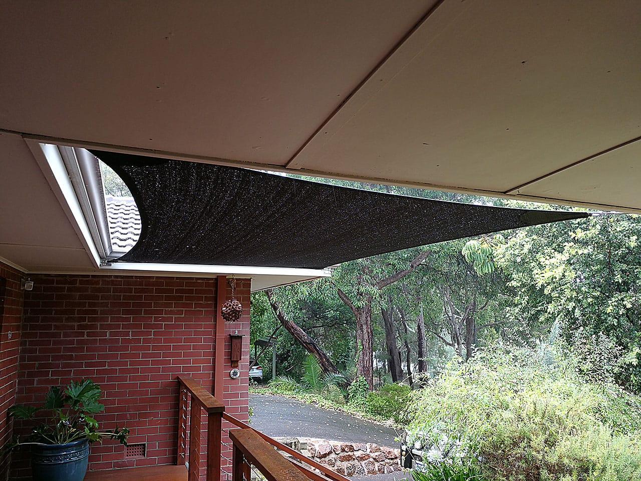 Entrance Portico Shade Sail